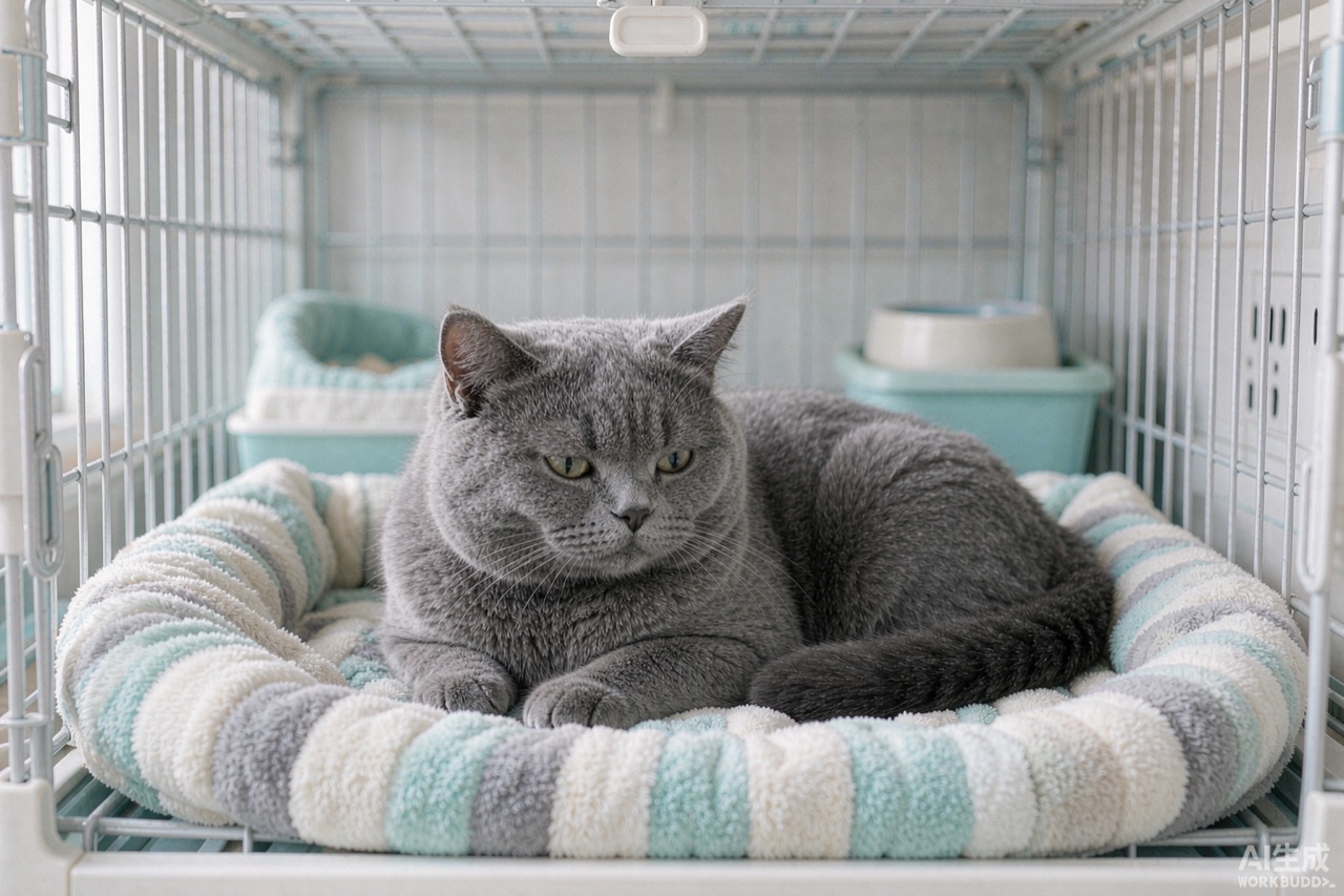 毛孩子B · 英国短毛猫 · 11岁（示例）